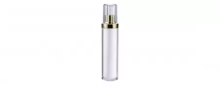 Botol Losion Bulat Akrilik dengan tutup berbentuk kristal 100ml - E-100-C Refleksi Kristal
